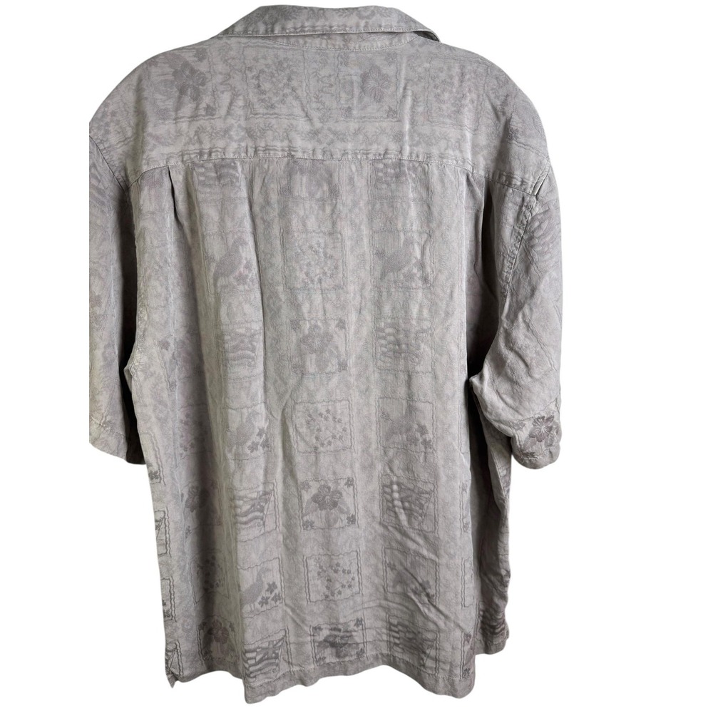 Reyn Spooner Shirt Mens Medium Silk Hawaiian Traditionals‎ Limited Issue Aloha - Picture 3 of 6